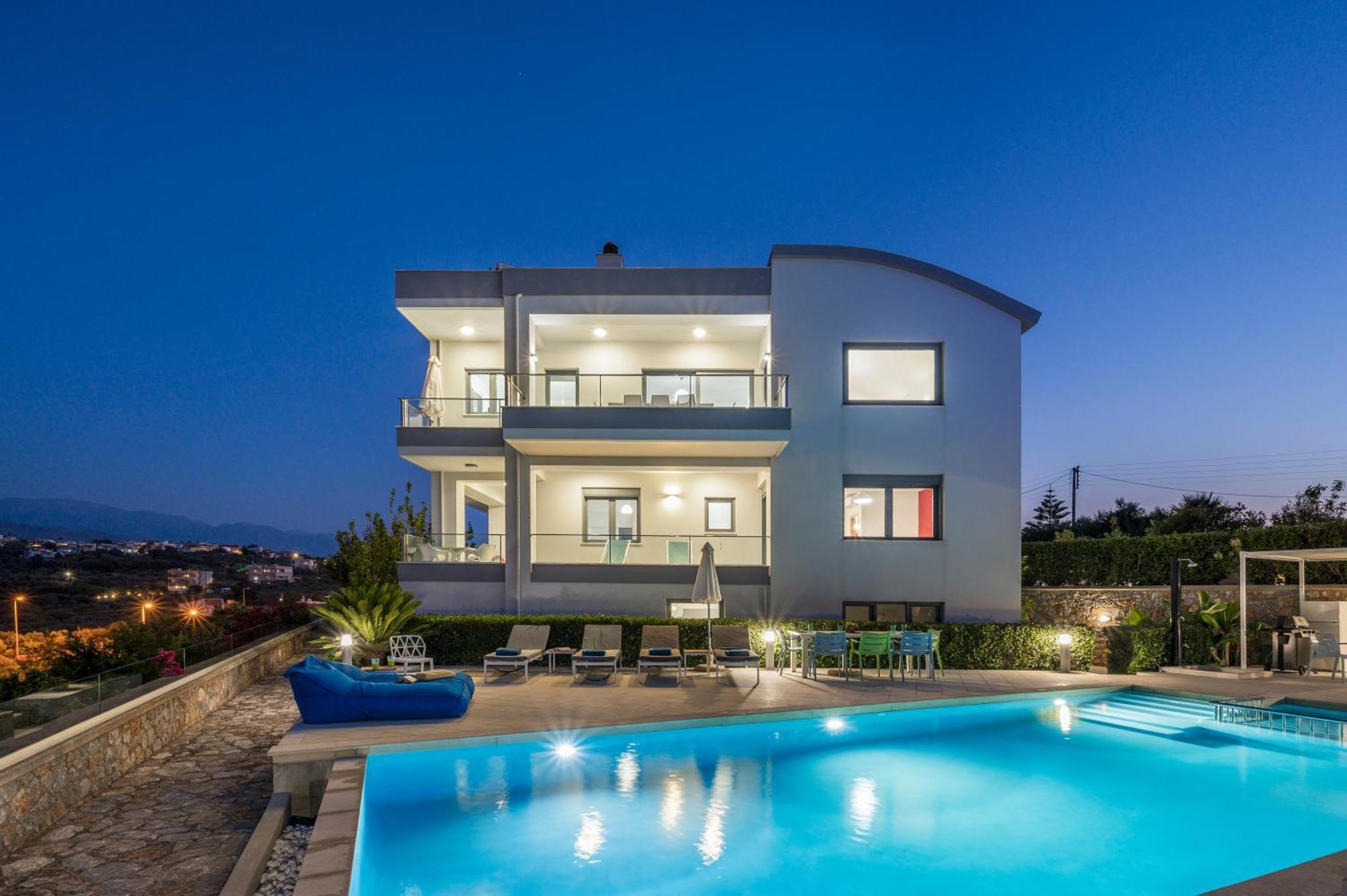 Вілла Elysium Seaview Oasis Kato Galatas Екстер'єр фото