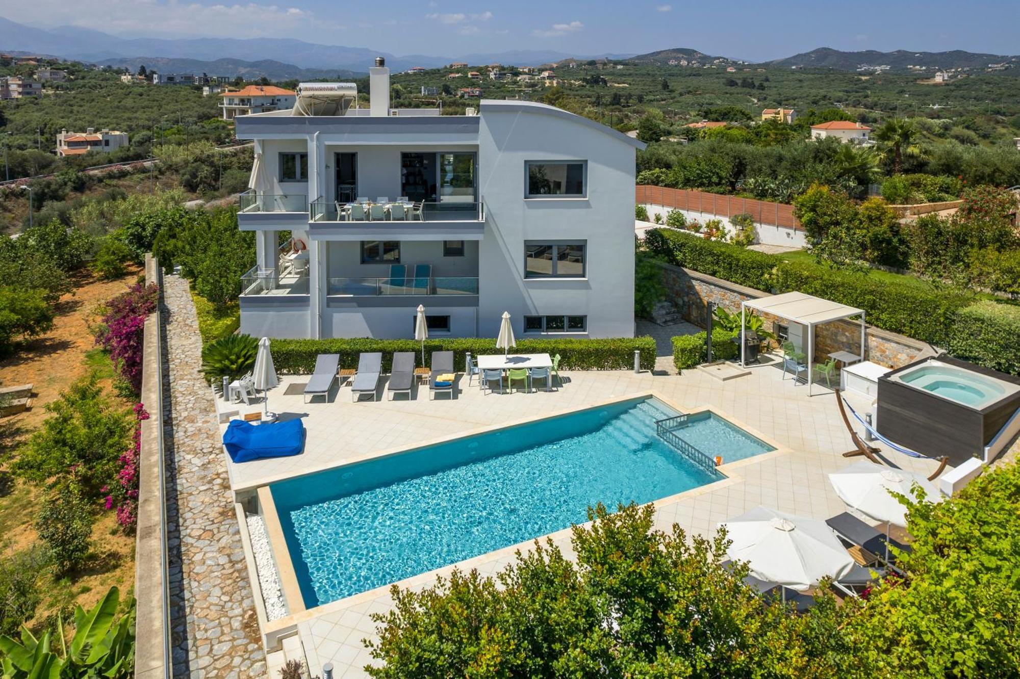 Вілла Elysium Seaview Oasis Kato Galatas Екстер'єр фото