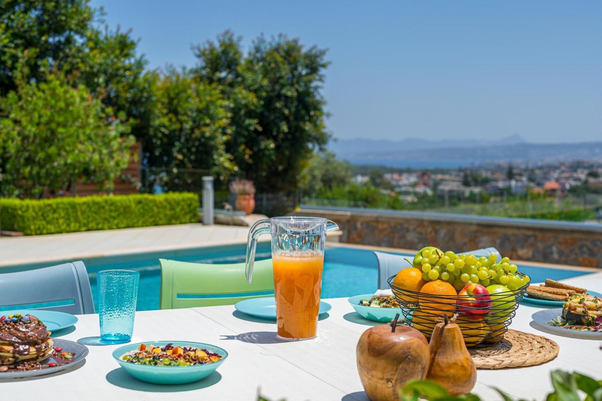 Вілла Elysium Seaview Oasis Kato Galatas Екстер'єр фото