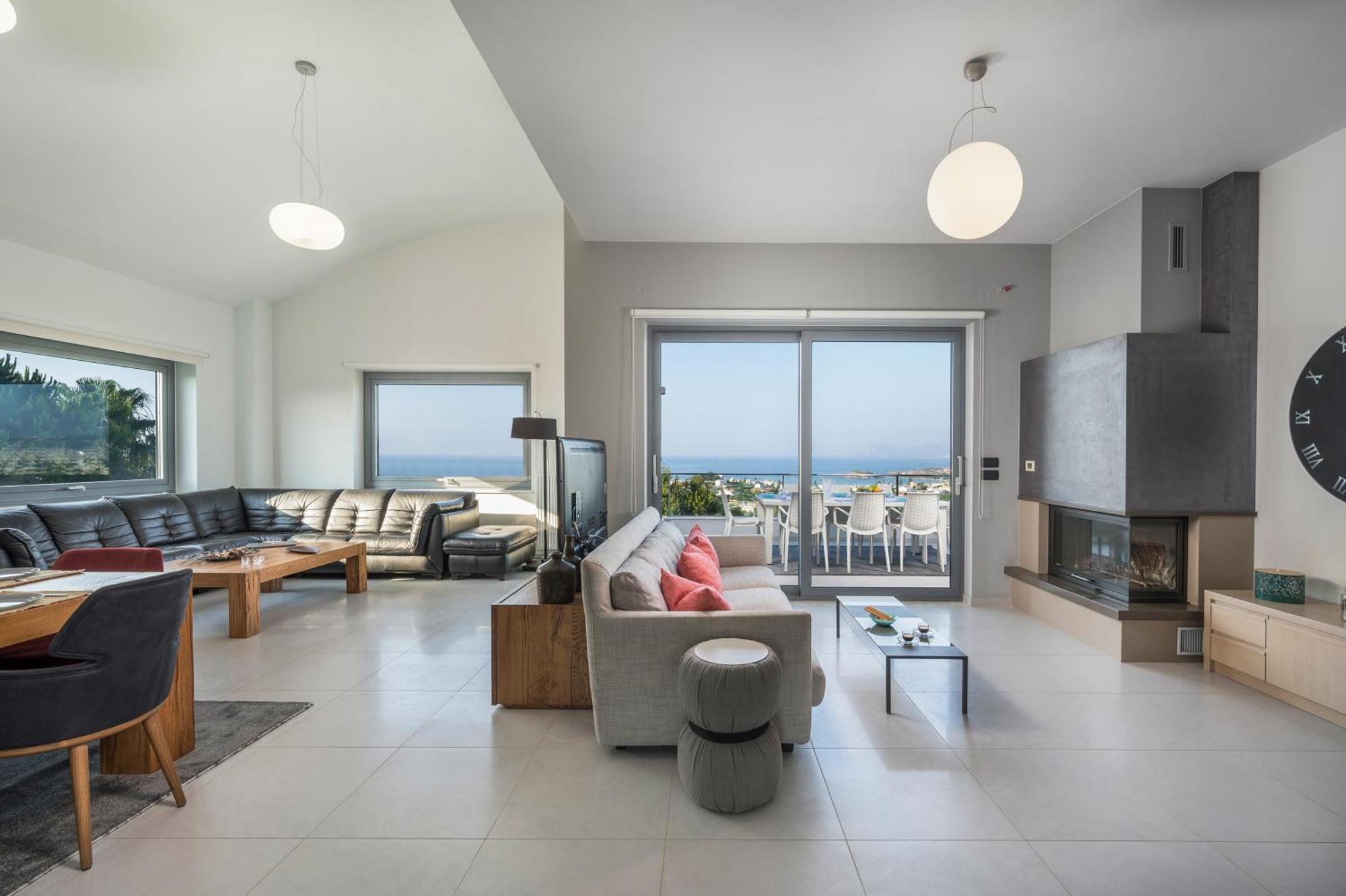 Вілла Elysium Seaview Oasis Kato Galatas Екстер'єр фото