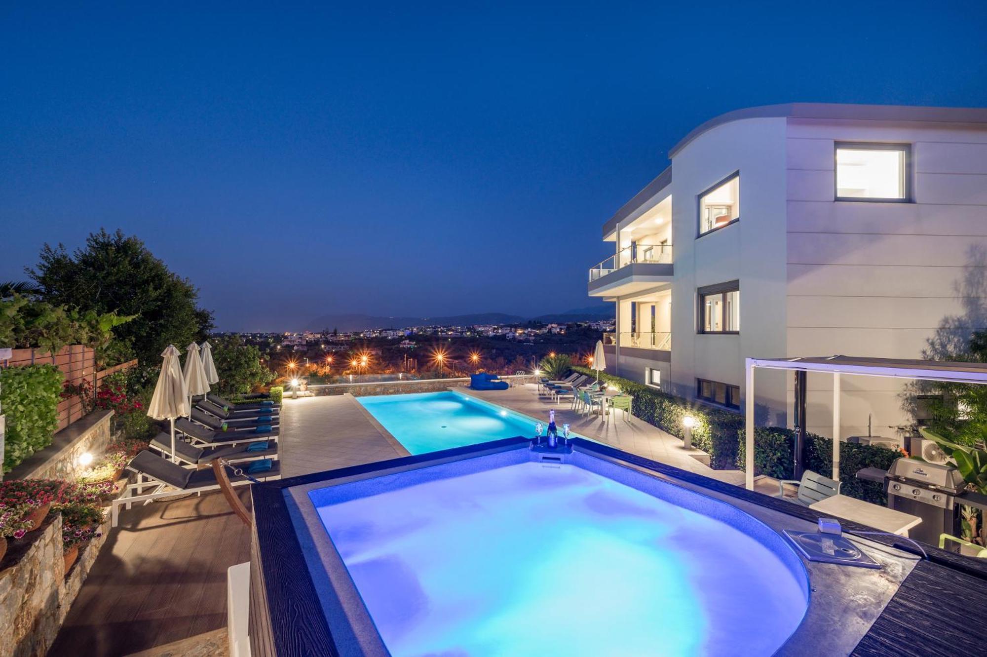Вілла Elysium Seaview Oasis Kato Galatas Екстер'єр фото